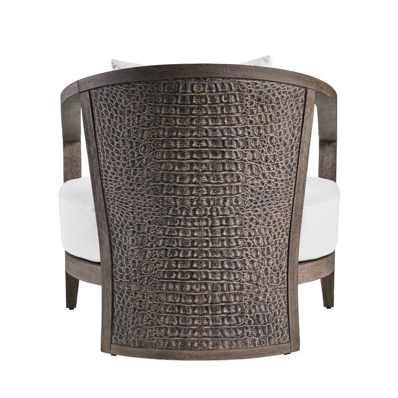 Sobek Textured Back Outdoor Lounge Chair