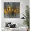 «Black and Gold Abstract» par Danhui Nai-101719033