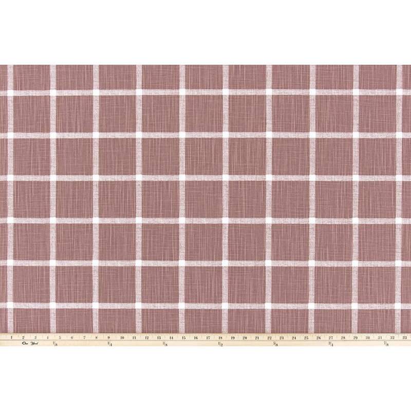 Rideaux en toile mauve Dusty, L 84 po x L 25 po