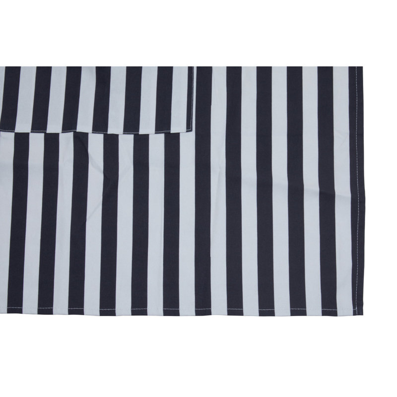 Striped Cotton Bib Apron
