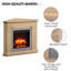 HOWICK FLAMME 96cm W Electric Fireplace-1943610998