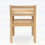 Ensemble de 2 chaises de salle à manger d'extérieur en bois d'acacia avec sièges tissés - Fauteuils de patio rustiques, durables et confortables pour tout environnement extérieur