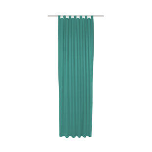 Uni Collection 100% Cotton Room Darkening Curtain Single Panel
