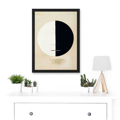 Hilma Af Klint 1920 Buddhas Standpoint Earth - Single Picture Frame Print