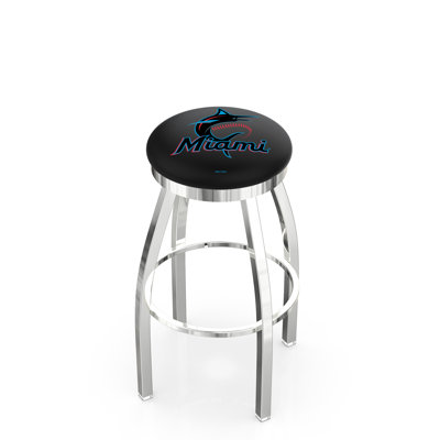 L8C2C Miami Marlins Swivel Bar Stool