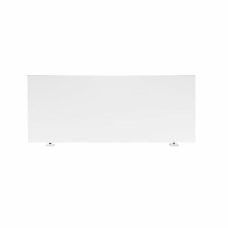 Matte White Lacquer and Nickel Home Office Desk with Drawers