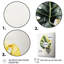 Jaune et gris feuille de philodendron II - reproduction sur toile-86828061-86828054