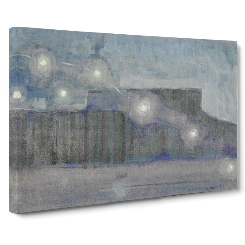 Sparks Vol.2 by Mikalojus Konstantinas - Wrapped Canvas Painting, 35cm H x 50cm W x 3cm D