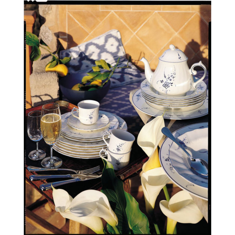 Vieux Luxembourg Porcelain China Teapot