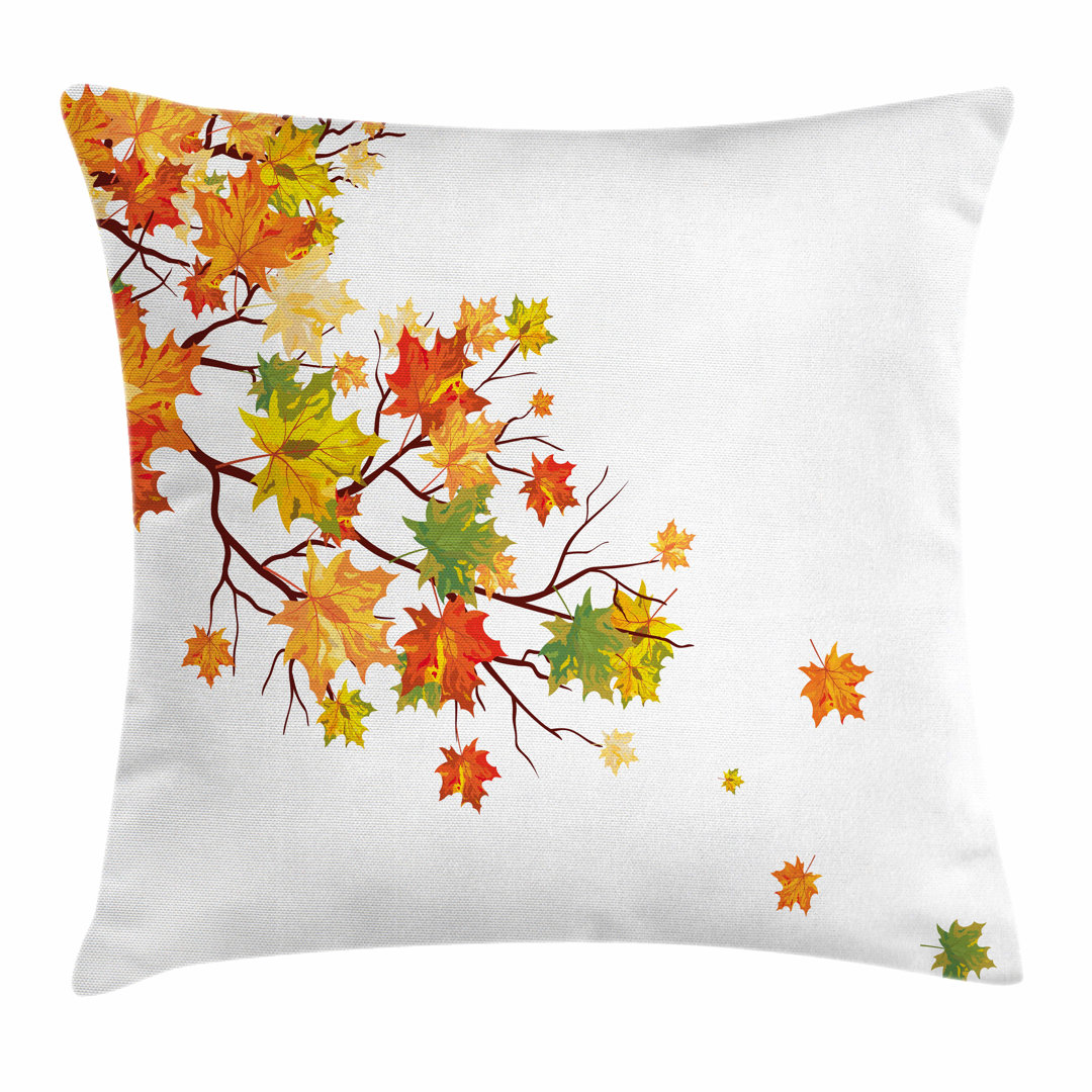 Kissenbezug, Herbst-Laub Maple Leaf, Gelb Orange