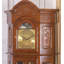 Horloge de sol en noyer exquis