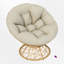 Fauteuil d'appoint pivotant à 360 ° Papasan-1053293557-1053293563