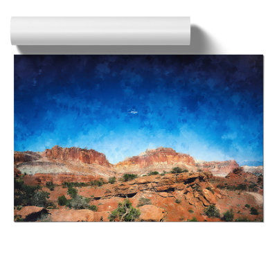 Capitol National Park In Utah - No Frame Print