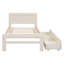Base de lit plateforme avec 2 tiroirs de conception moderne-107287785