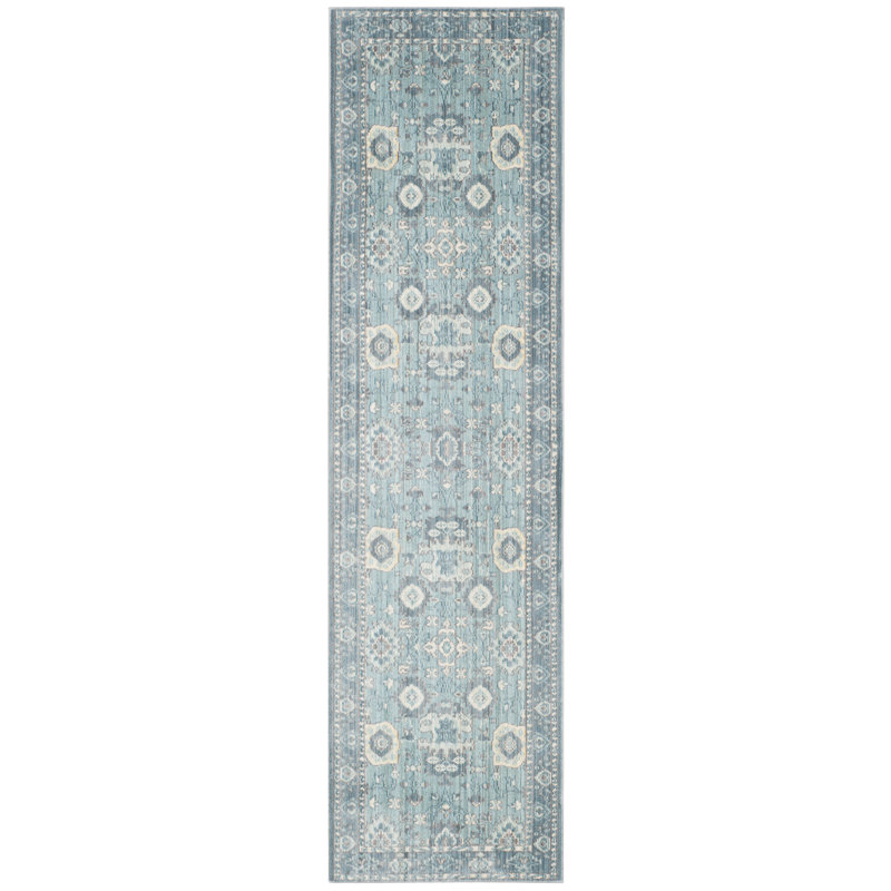 Douse Oriental Hand Woven Area Rug, Runner 69 x 244 cm