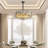 Maecee Crystal Chandelier Light Fixture, Luxury Round Chandeliers High Ceiling for Living Room, Bedroom, Dining Room, Kitchen Island, Entryway-900311511-900311508
