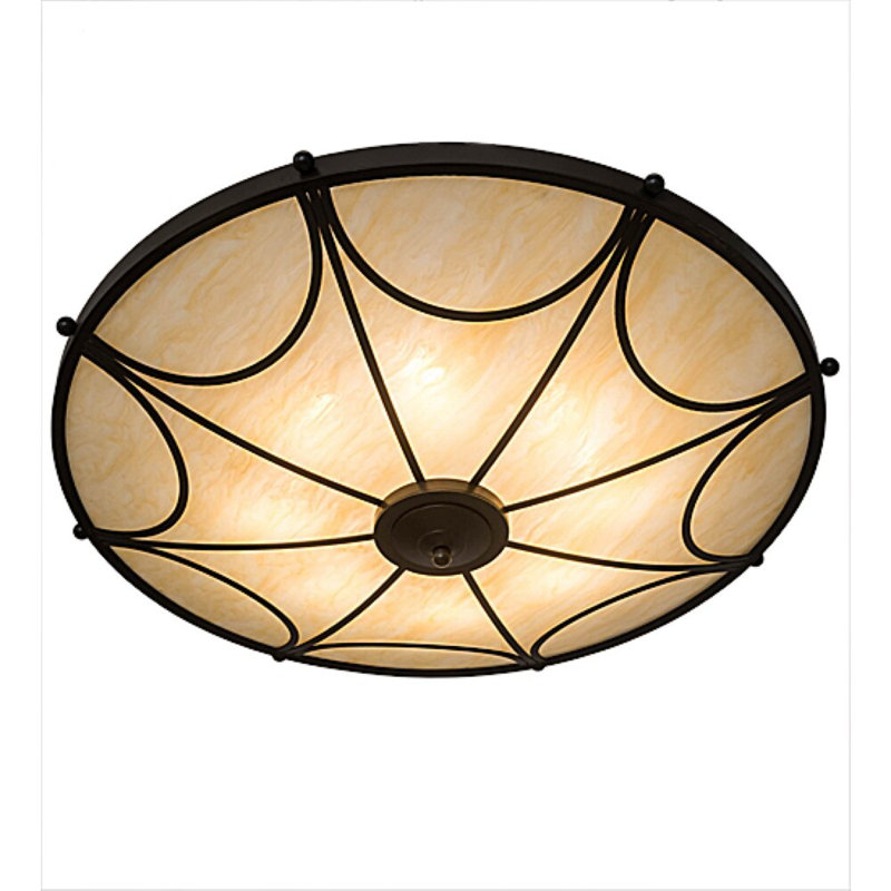 Carousel 8 - Light Semi Flush Mount