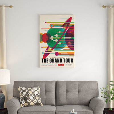 Impression d’art graphique « visions of the future Series The grand tour » par NASA