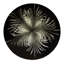 Silver Feather Round Placemat