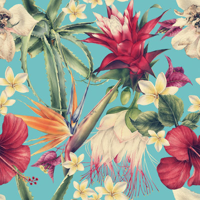 Bisa Peel & Stick Floral Tile