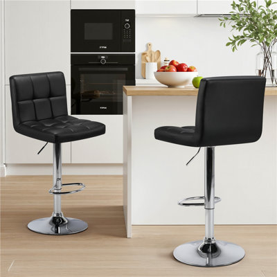 Chandresh Swivel Adjustable Height Bar Stool by Wade Logan