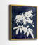 Indigo botanique I revisité - reproduction encadrée de qualité supérieure - prête à être accrochée - aucun clou requis - aucun clou requis-912972704-912972707