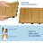 Wood Interwoven Deck Tiles, Easy Snap Install-123374654-123374657