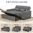 70.9"l 3-in-1 Convertible Sofa Bed, Reclining Sleeper Sofa, Pull-out Sofa Bed