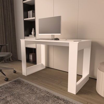 Aurora Writing Computer Desk with Ample Work Surface.