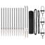 Welded Wire Fence With 13 Spike PostsSteel-1861304737-1861304790