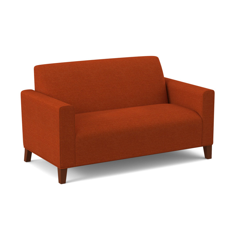 Kailum 69" Square Arm Sofa, Antic Cinder Performance Twill
