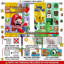 Ensemble de rideaux de fenêtre 82 po x 82 po Super Mario pour filles / garçons, ensemble de panneaux super Mario avec passe-tringle 2 pièces
