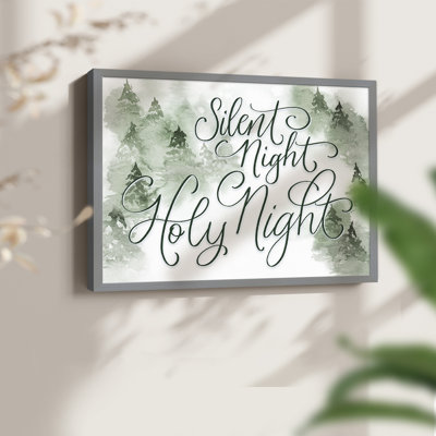 Sainte nuit - Reproduction encadrée - Restickable