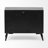 Lita Analog Metal Quartz Movement / Crystal Tabletop Clock in Black