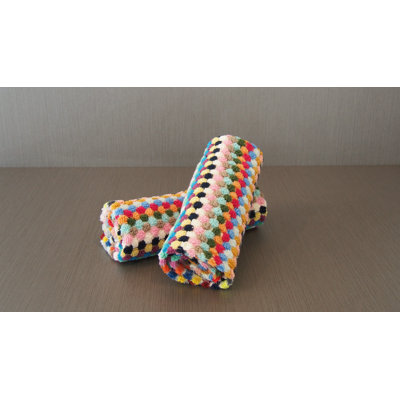 Pom Pom Rainbow Kitchen Towels