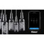 Luminaire suspendu cylindrique à 4 lumières DEL