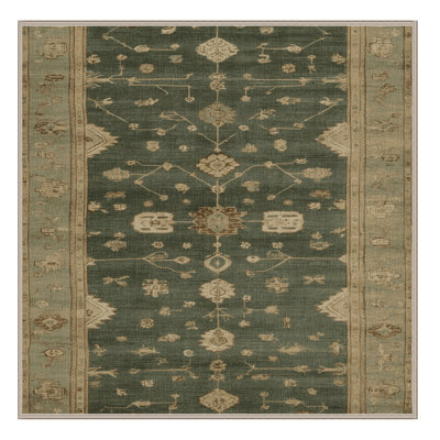 Machine Washable Overdyed Brown Area Rug