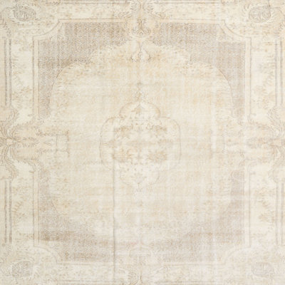 Beige oriental/Tapis décoratif grise Anson