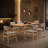 Hudson 7-Piece Modern Dining Set With Curved Back Chairs-10777552-261694359