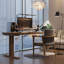 Bureau moderne et simple en bois massif-938551659