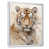 Cadre flottant blanc