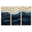 Bord de mer bleu et blanc - art mural minimaliste côtier-1509632582-1509632584
