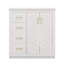 Armoire de rangement de meuble-lavabo simple autoportant moderne 30 po à 3 tiroirs-870026864-870026865