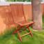 Chevas Folding Patio Dining Side Chair