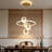 4-light Led Dimmable Cluster Pendant