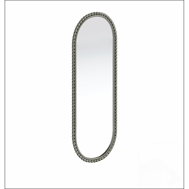 Miroir rétro Iron Art, Argent argent