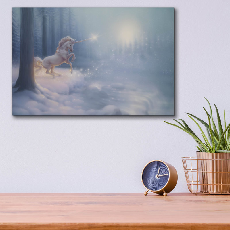 «The Crystal Forest» par Kirk Reinert, art mural en verre acrylique,, H 12 po x l 16 po x P 0,13 po