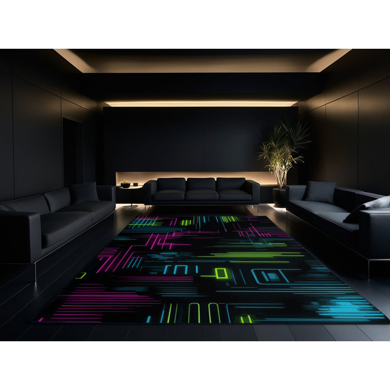 Tapis Prism Fade, Rectangulaire 2 pi x 3 pi