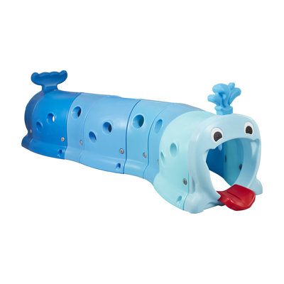 ECR4Kids Willow Climb-N-Crawl Whale, Mega, Play Structure