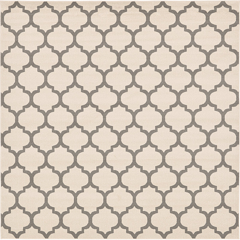 Molly Geometric Indoor Rug, Square 10'